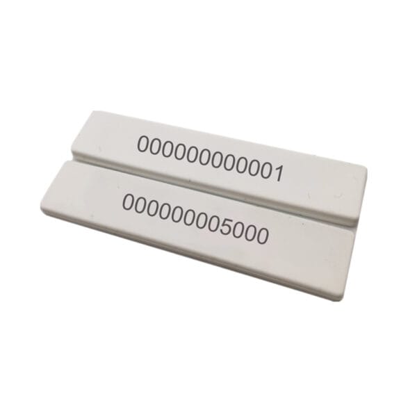 Étiquette de blanchisserie RFID en silicone pour textiles réutilisables