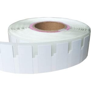Etiquette de blanchisserie à double fréquence pour le linge d'hôpital