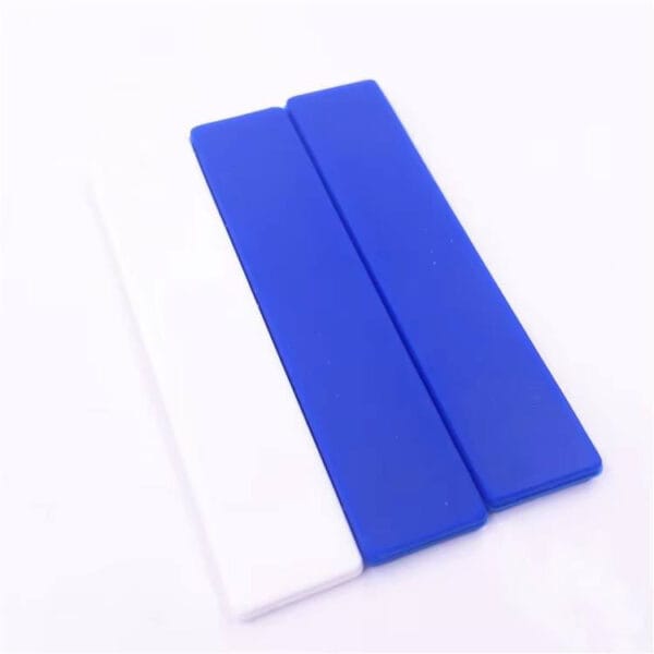 Etiquette de blanchisserie en silicone durable pour le linge d'hôpital