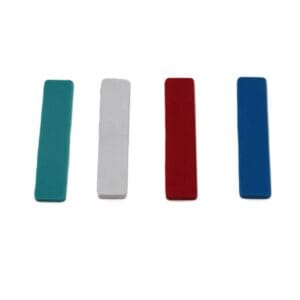 Etiquette de blanchisserie en silicone flexible pour le suivi des serviettes