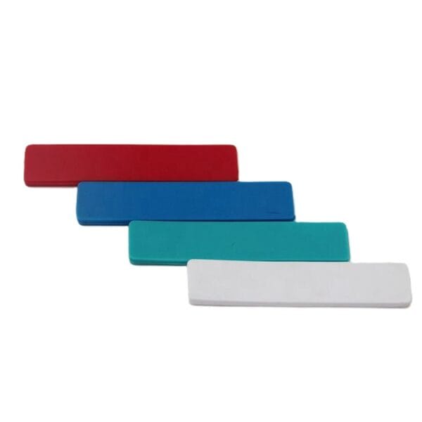 Etiquette de blanchisserie en silicone flexible pour le suivi des serviettes