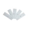 Etiquette de blanchisserie textile RFID à coudre pour les uniformes