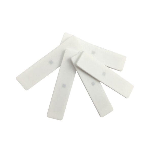 Etiquette de blanchisserie en silicone souple pour textiles commerciaux