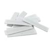 Etiquette de blanchisserie en silicone souple pour textiles commerciaux